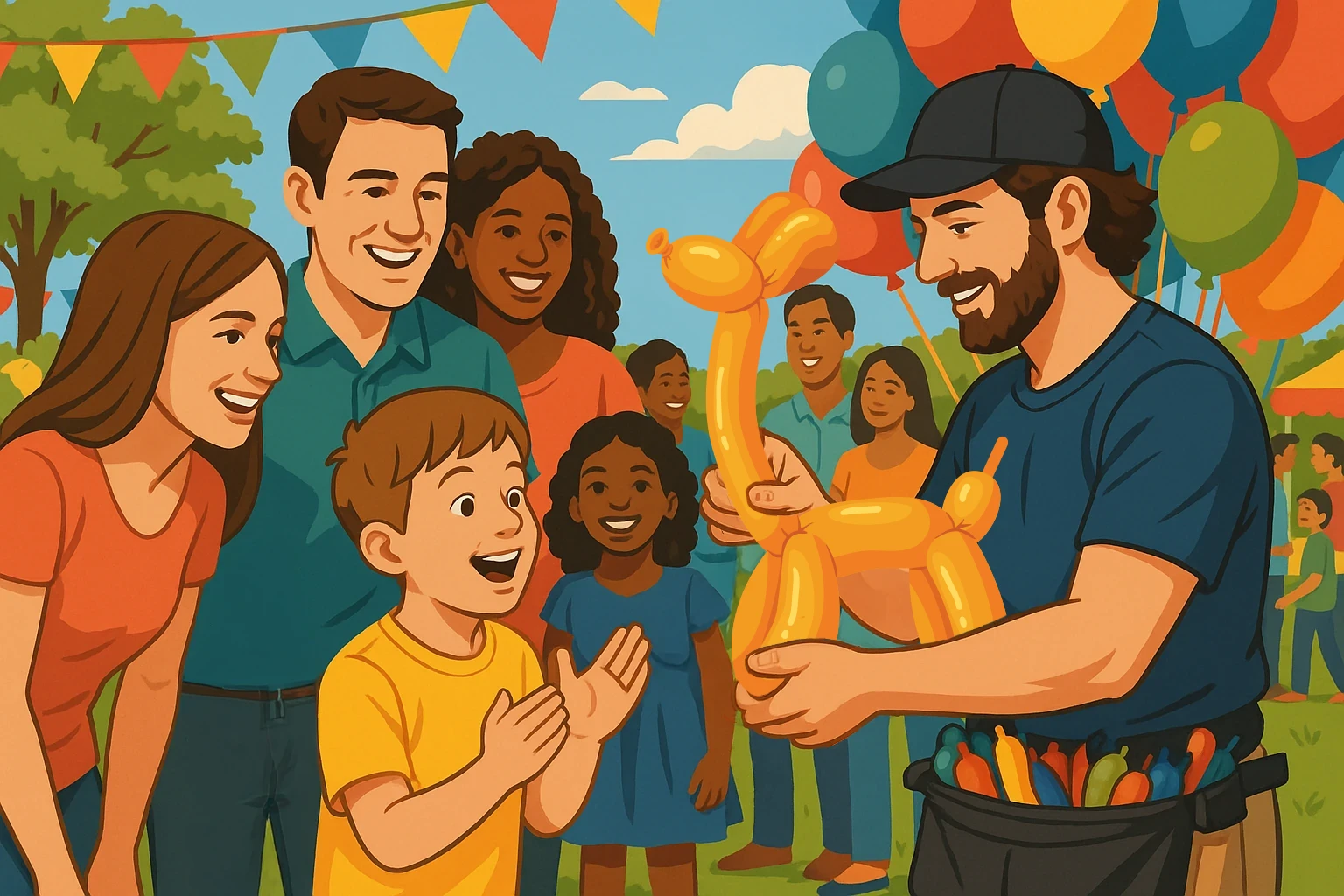 Family-friendly Balloon Artists