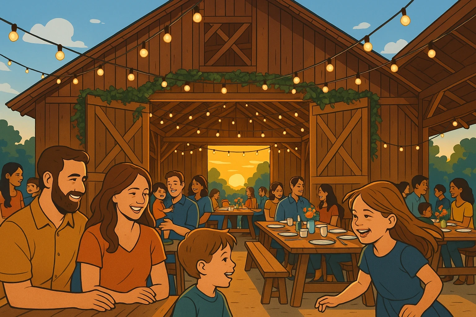 Family-friendly Barns & Farms