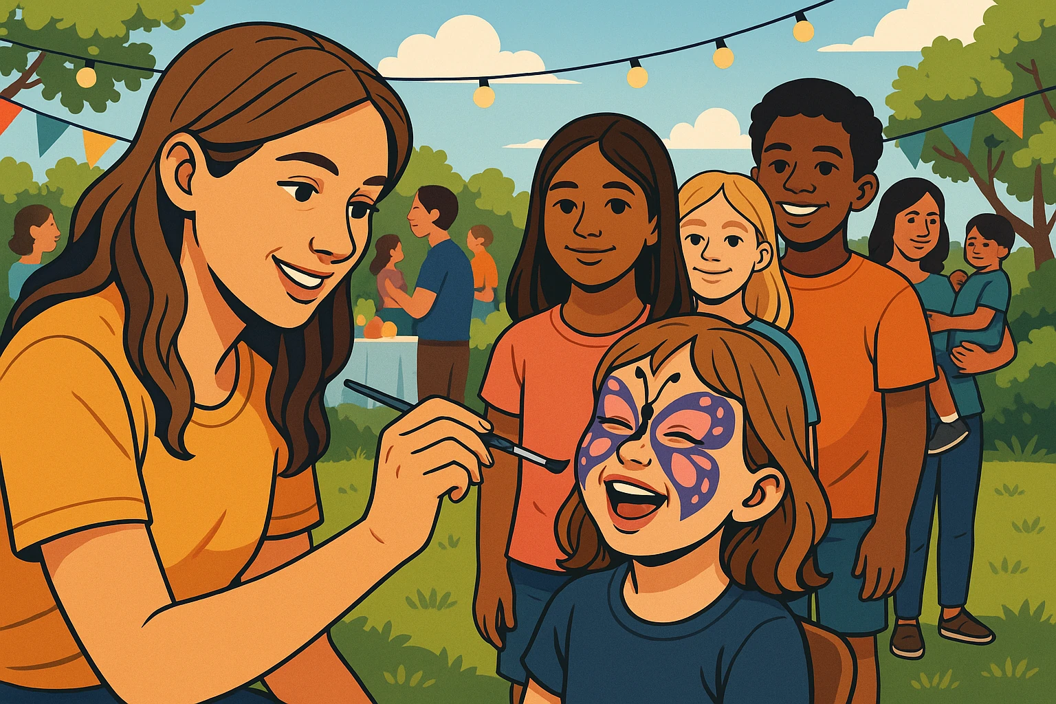 Family-friendly Face Painters