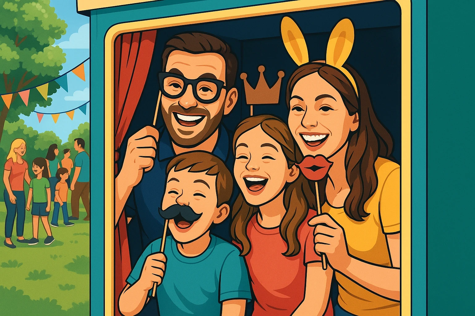 Family-friendly Photo Booths